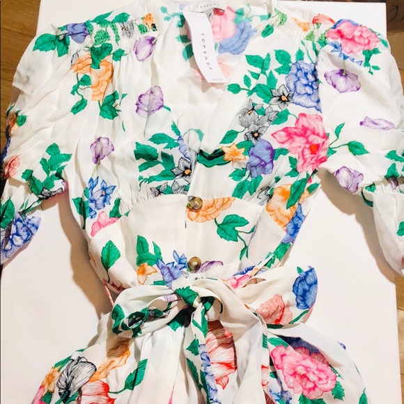 NWT Topshop Midi Dress - Picture 6 of 6